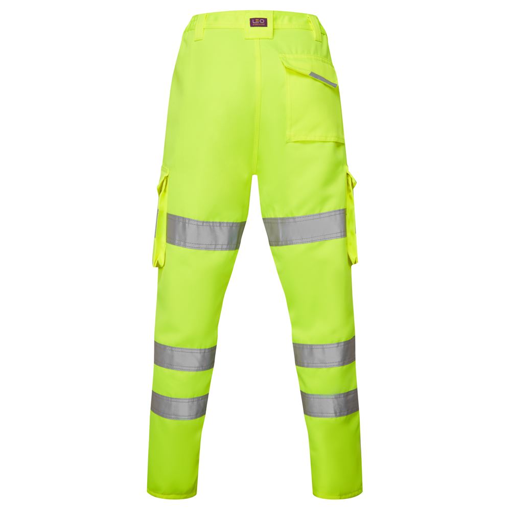 Leo Workwear Pennymoor Leo Ecoviz Womens Poly/Cotton Cargo Trouser