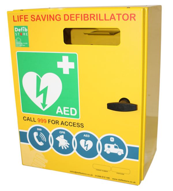 Beeswift Defibrillator Stainless Steel Cabinet (No Lock & Electrics)