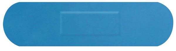Hygioplast Blue Detectable Plasters - Medium Strip (100 Pack)