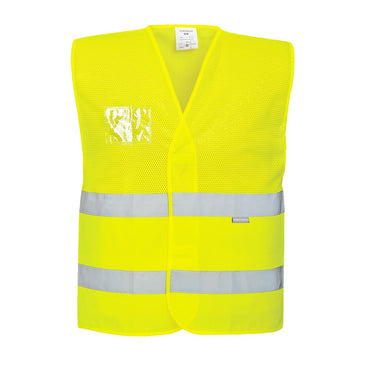 Portwest Hi-Vis Half Mesh Vest