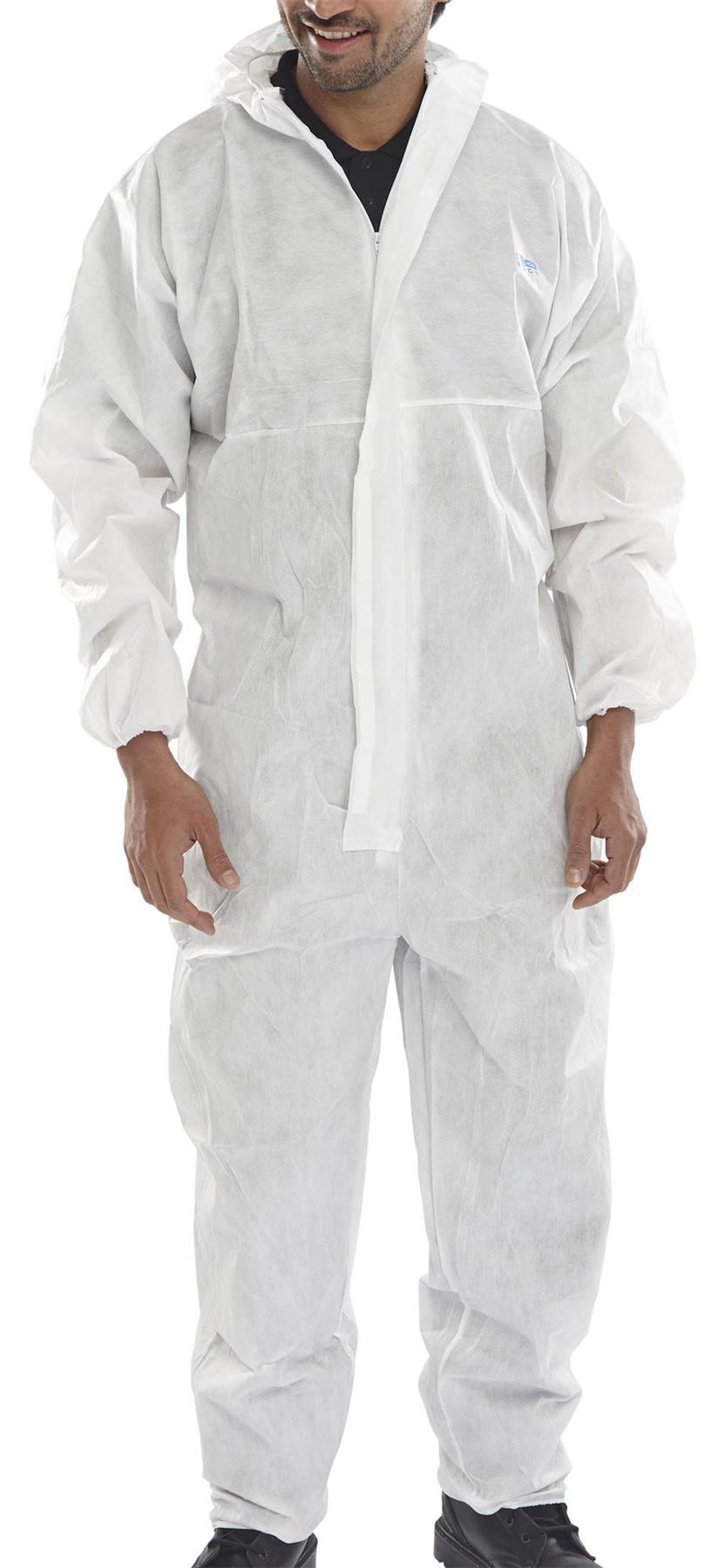 Beeswift Disposable Microporous Coverall Type 5/6