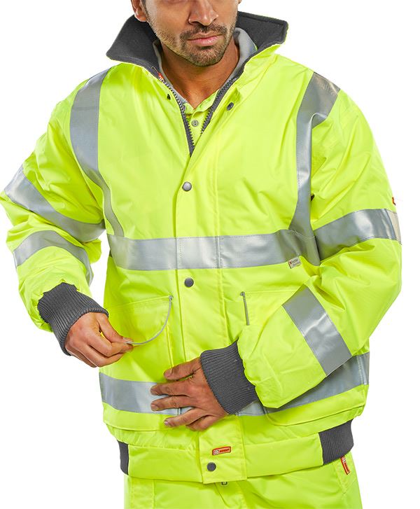 Beeswift Hi Vis Super Bomber Jacket