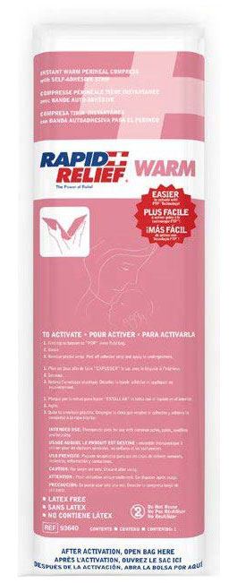 Rapid Relief Instant Warm Perineal Compress (5 x 16")