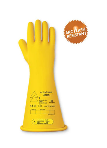 Ansell High Voltage Electrical 14" Insulating Glove (Class 2)