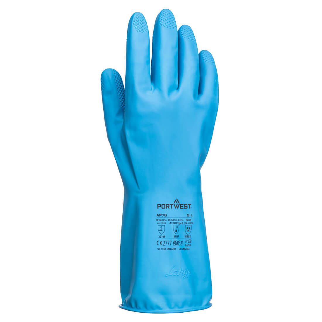 Portwest FD Chemical B Latex Light Gauntlet (12 Pack)