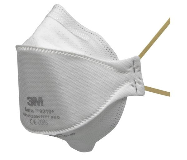 3M 9310+ AURA FFP1 Fold Flat Respirator (20 Pack)