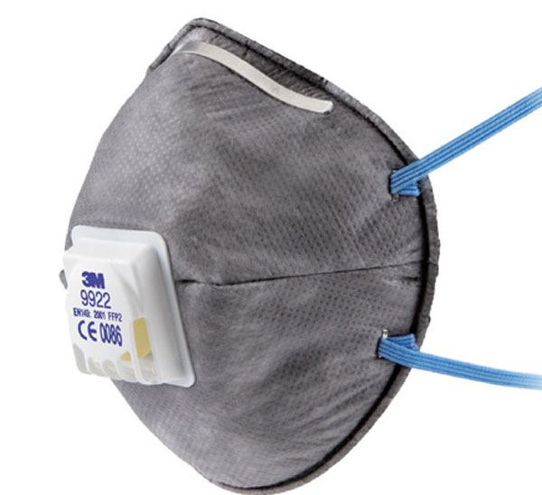 3M 9922 FFP2 Valved Particulate Repirator (10 Pack)
