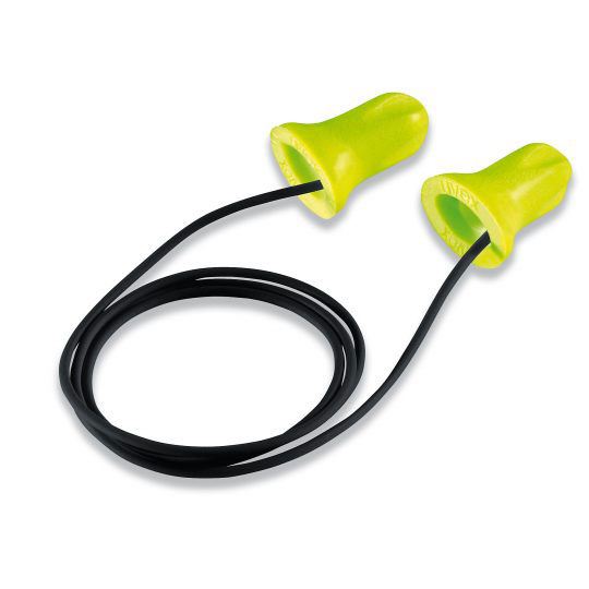 Uvex Hi-Com Corded Disposable Earplugs (100 Pack)