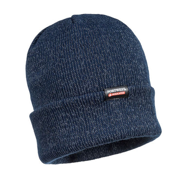 Portwest Reflective Knit Hat, Insulatex Lined