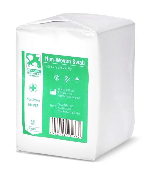 Beeswift Gauze Swabs (7.5 x 7.5cm) (Non Sterile) (100 Pack)