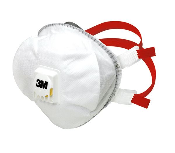 3M 8833+ FFP3 Valved Respirator with Adjustable Strap (5 Pack)