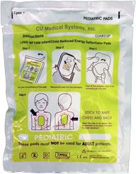 CU Medical Systems NF1200 Electrode Pads Child (Pair)