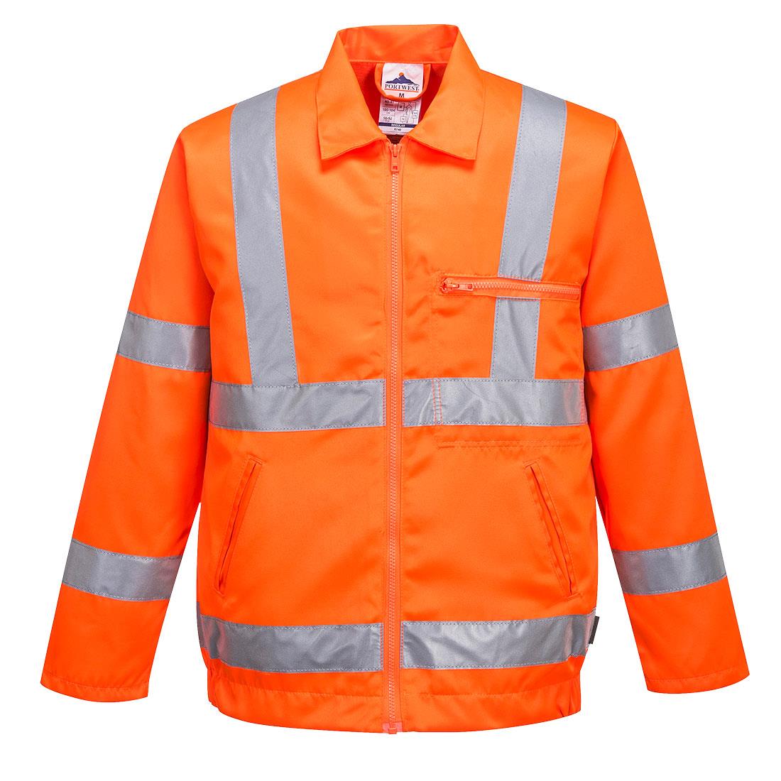 Portwest Hi-Vis Poly-Cotton Jacket