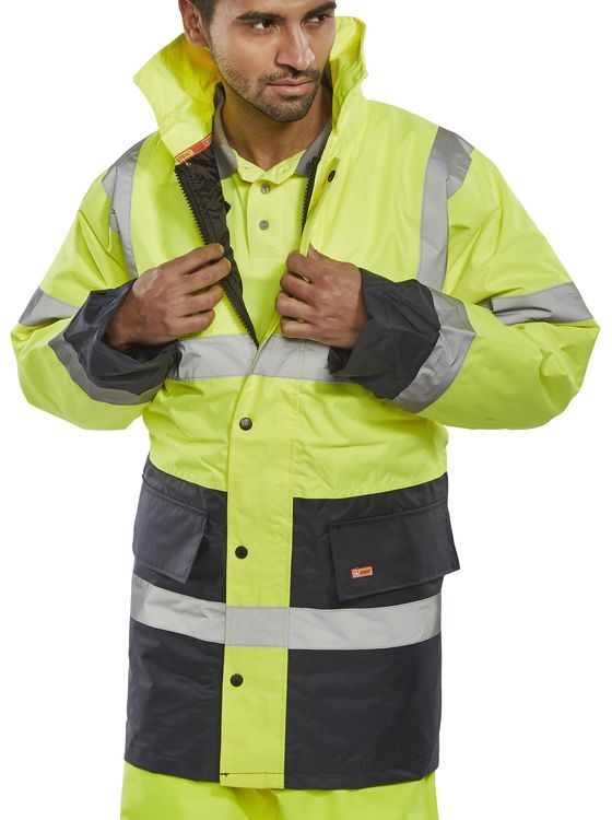 Beeswift Hi Vis Two Tone Traffic Jacket