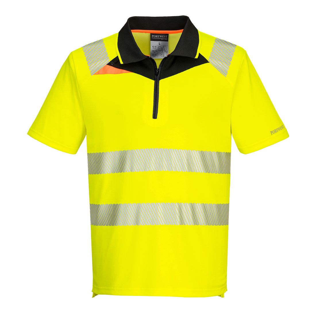 Portwest DX4 Hi-Vis Short Sleeve Polo Shirt