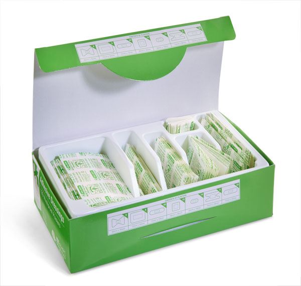 Beeswift Waterproof Plasters Assorted (120 Pack)