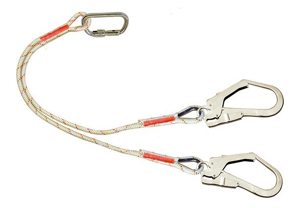 3M Protecta Twin Leg Rope Restraint Lanyard (1.3m)