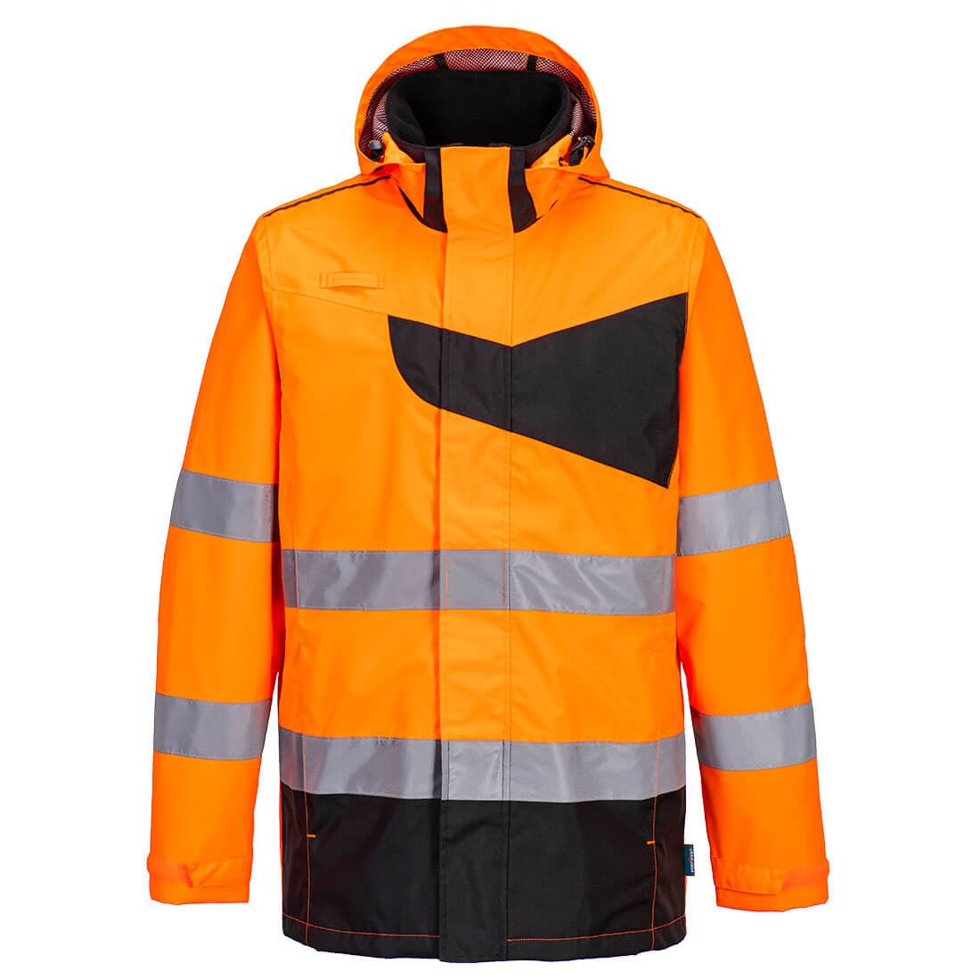 Portwest PW2 Hi-Vis Rain Jackets