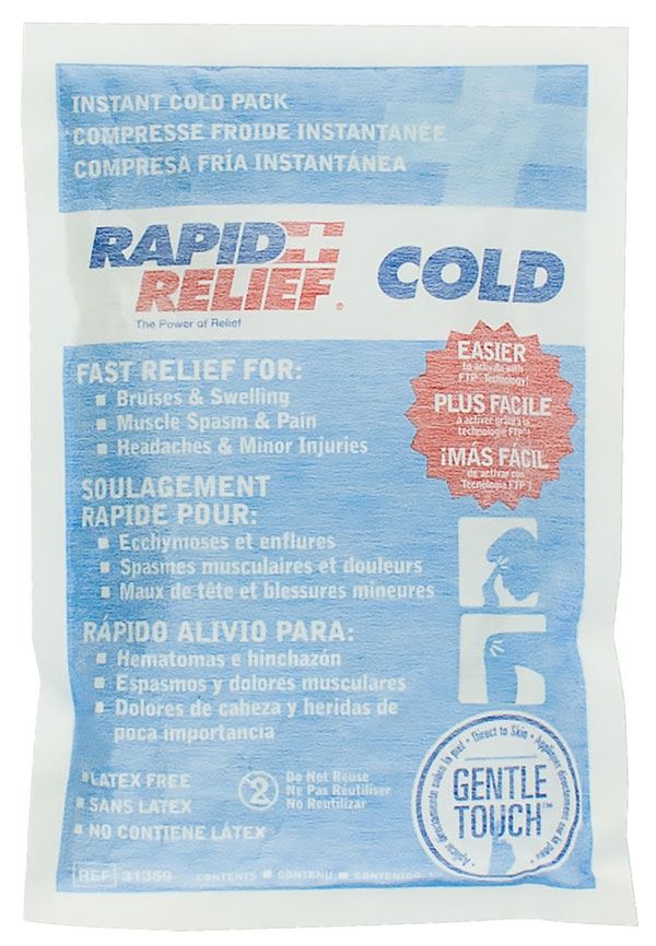 Rapid Relief Instant Cold Pack with Gentle Touch Technology (5 x 9")