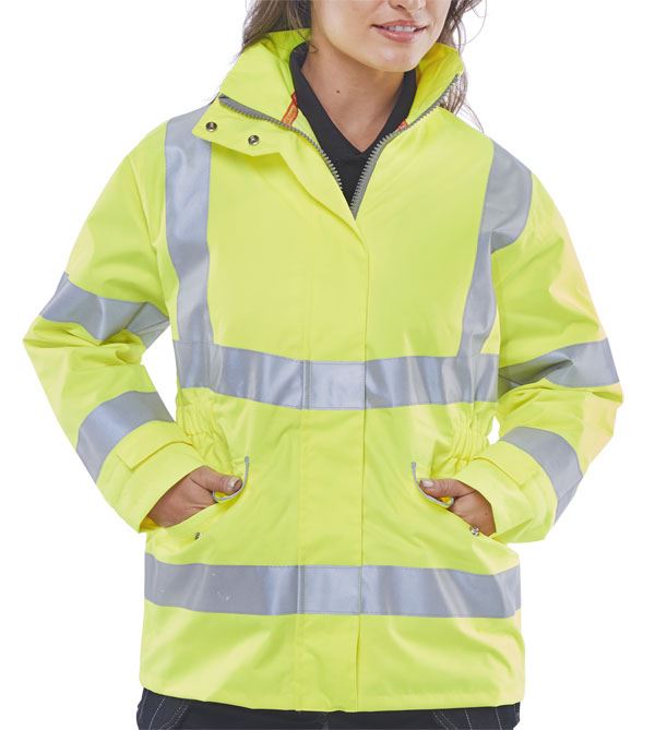 Beeswift Hi Vis Ladies Executive Jacket