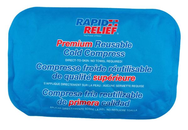 Rapid Relief Premium Reusable Cold Compress (8 x 12")