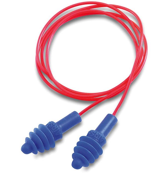 Howard Leight Airsoft Corded Ear Plugs with Flip Top Box (50 Pack)