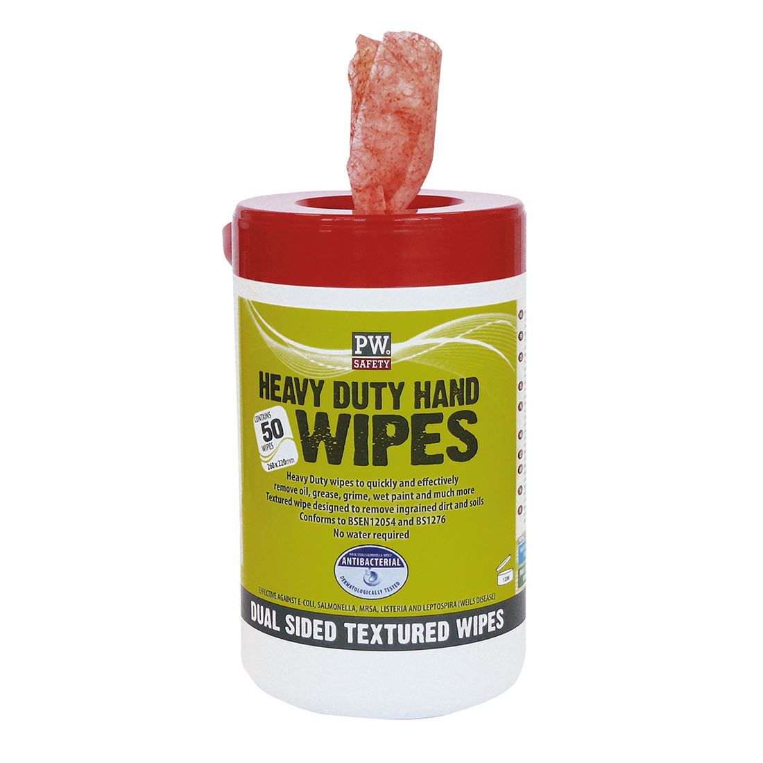 Portwest Heavy Duty Hand Wipes (80 Wipes)