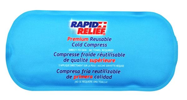 Rapid Relief Premium Reusable Cold Compress (5 x 11")