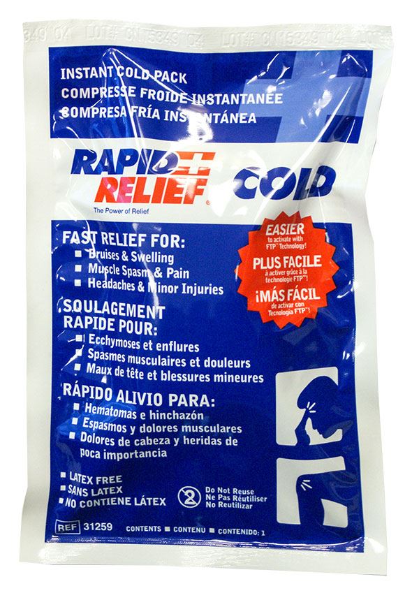 Rapid Relief Instant Cold Pack (5 x 9")
