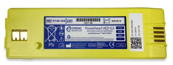 Zoll G3 AED Defibrillator Battery