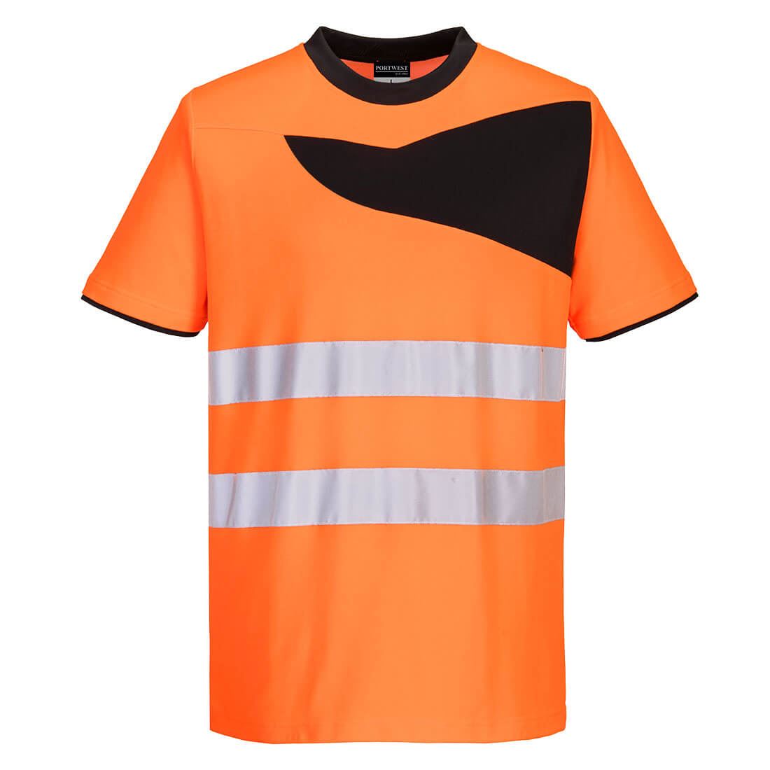 Portwest PW2 Hi-Vis Short Sleeve T-Shirt