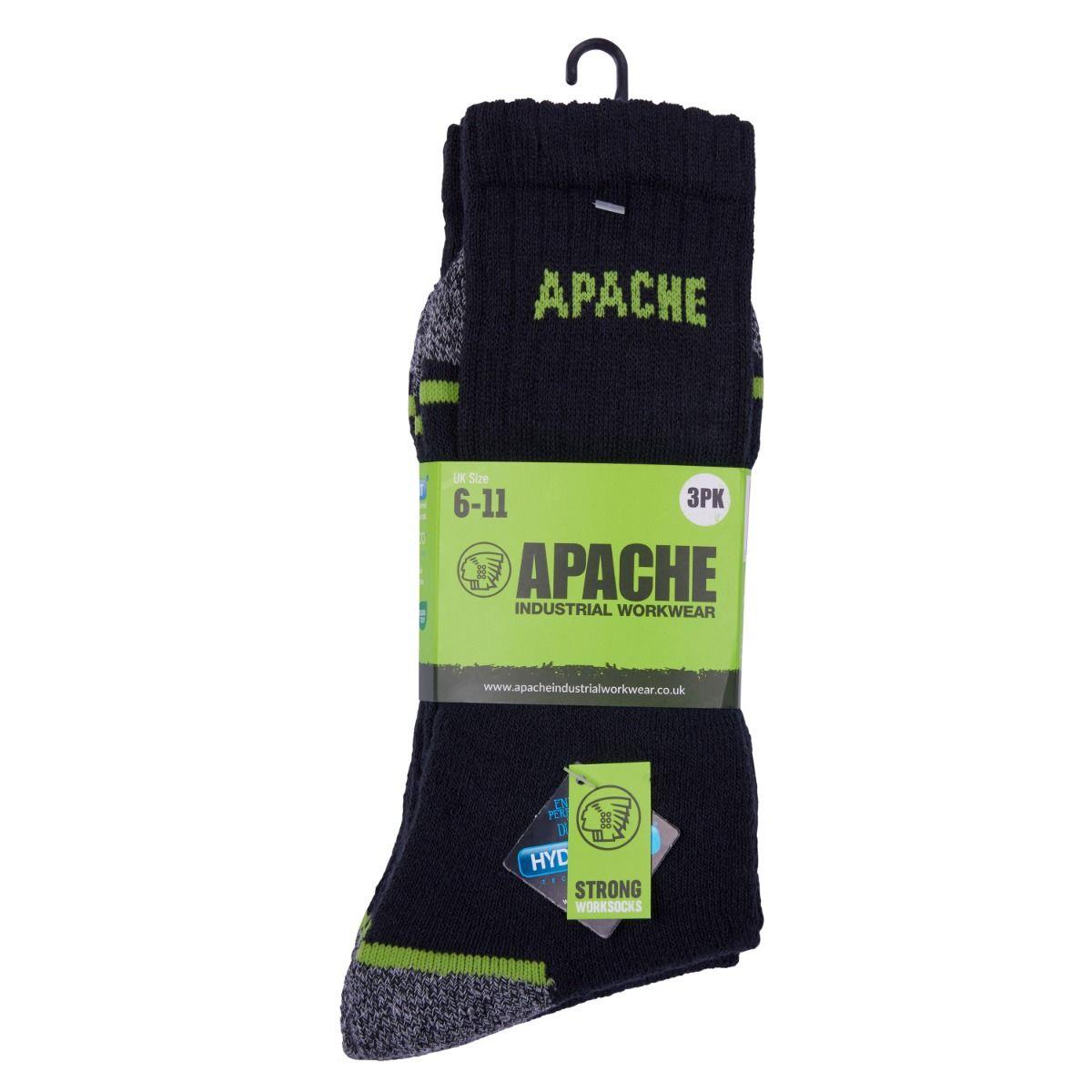 Apache Burlington Socks (3 Pack)