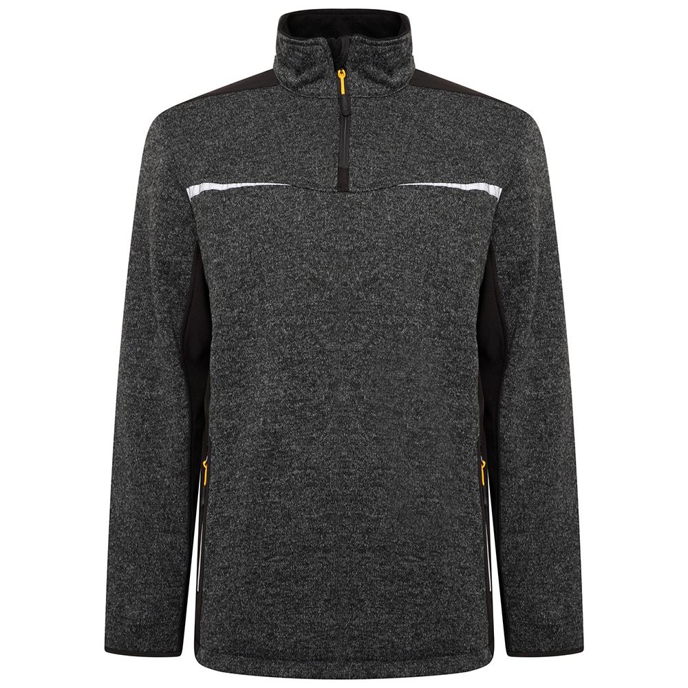 JCB Workwear Elmhurst II 1/4 Zip Knitted Jumper
