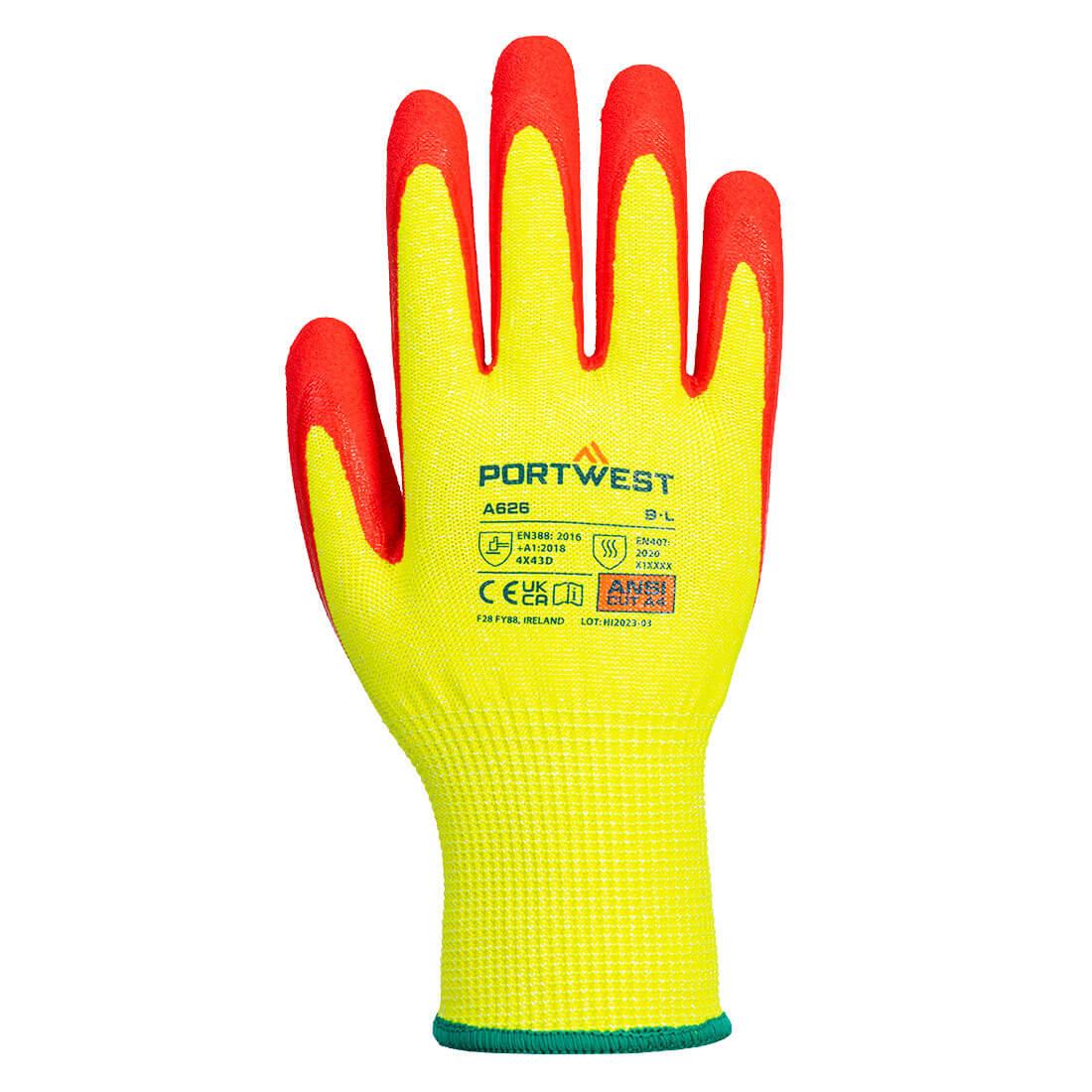 Portwest Vis-Tex HR Cut Nitrile Glove