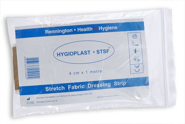 Beeswift Fabric Dressing Strip Fabric (4cm x 1m) (10 Pack)