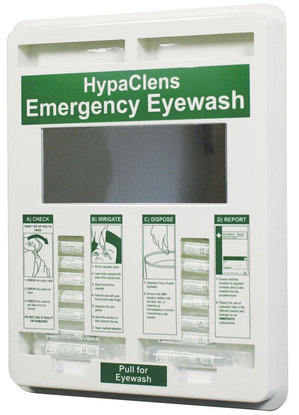 HypaClens 20ml Eyewash Dispenser with 25 x 20ml Pods