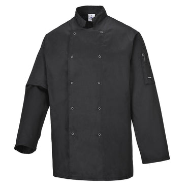 Portwest Suffolk Chefs Jacket Long Sleeve