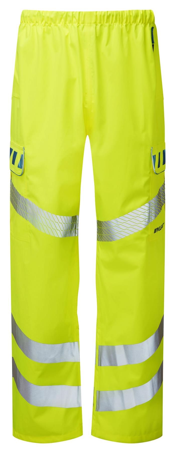 Pulsar Evolution Hi Vis 3-Layer Overtrousers - Recycled Content (Yellow)