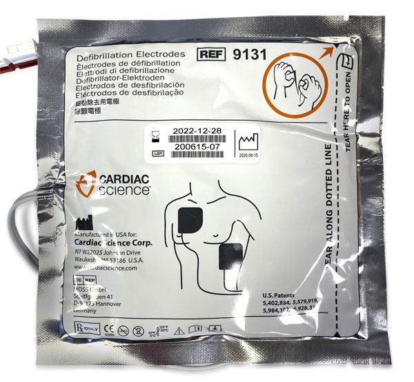Cardiac Science AED G3 Replacment Defibrillator Pads
