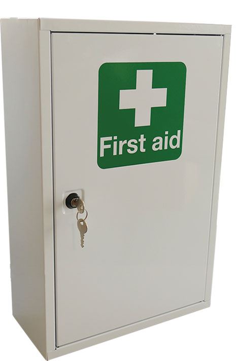Beeswift BS8599-1:2019 First Aid Kit in First Aid Cabinet (Large)