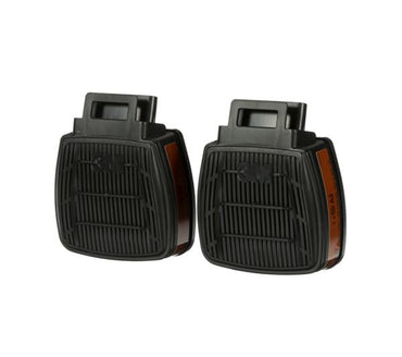 3M D8055 Secure Click Dual Flow A2 Filter (8 Pack)