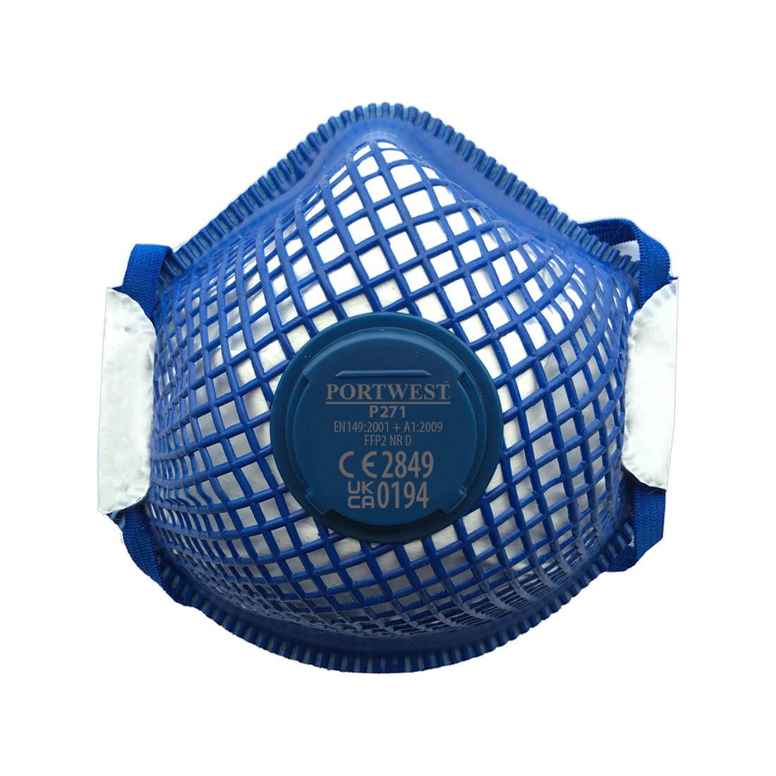 Portwest ERGONET FFP2 Valved Dolomite Respirator (10 Pack)
