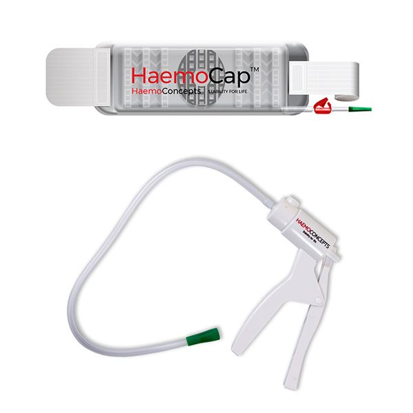 Haemo Concepts HaemoCap Mutlisafe and Mini Vac Pump