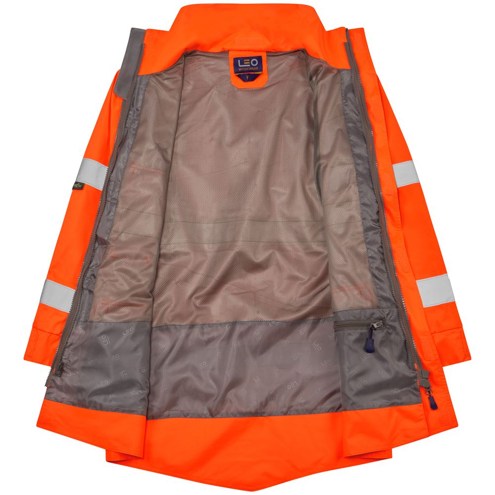 Leo Workwear Torridge Leo Ecoviz 5K Lightweight Breathable Anorak