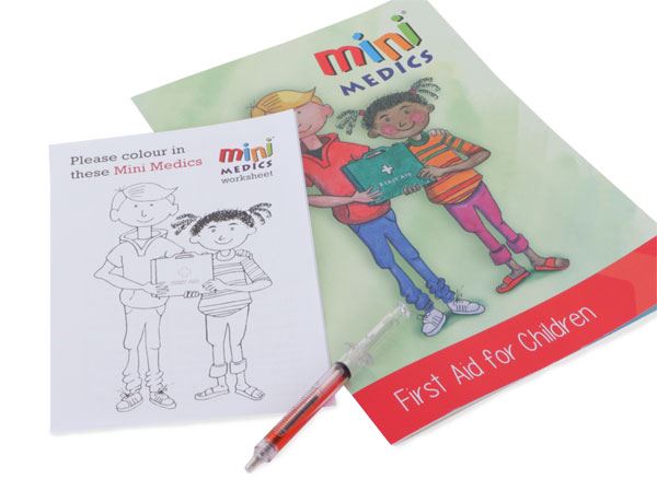 Mini Medics Kids First Aid Pack with Pen