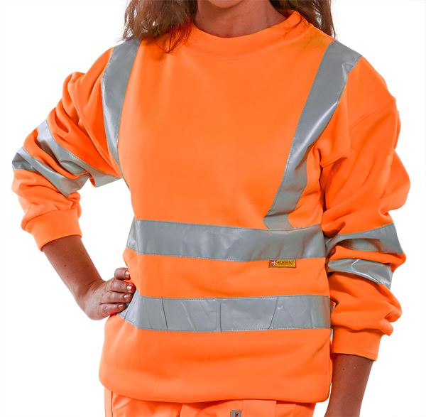 Beeswift Hi Vis Sweatshirt