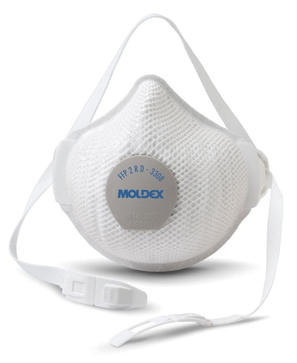 Moldex 3308 FFP2 Valved Reusable Mask (5 Pack)
