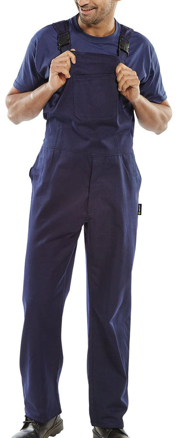 Beeswift Cotton Drill Bib & Brace