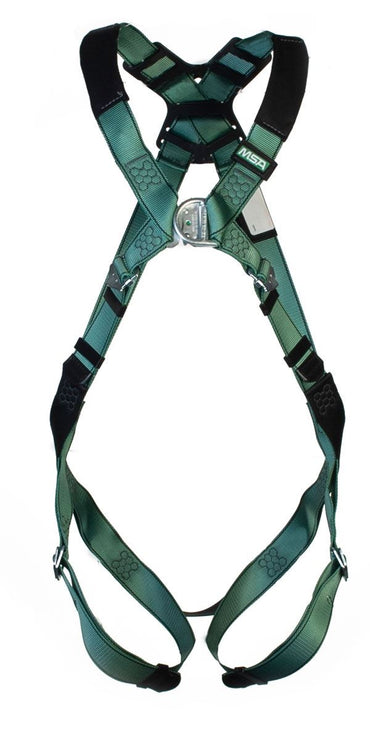 MSA V-Form Back/Chest D-Ring Qwik-Fit Harness