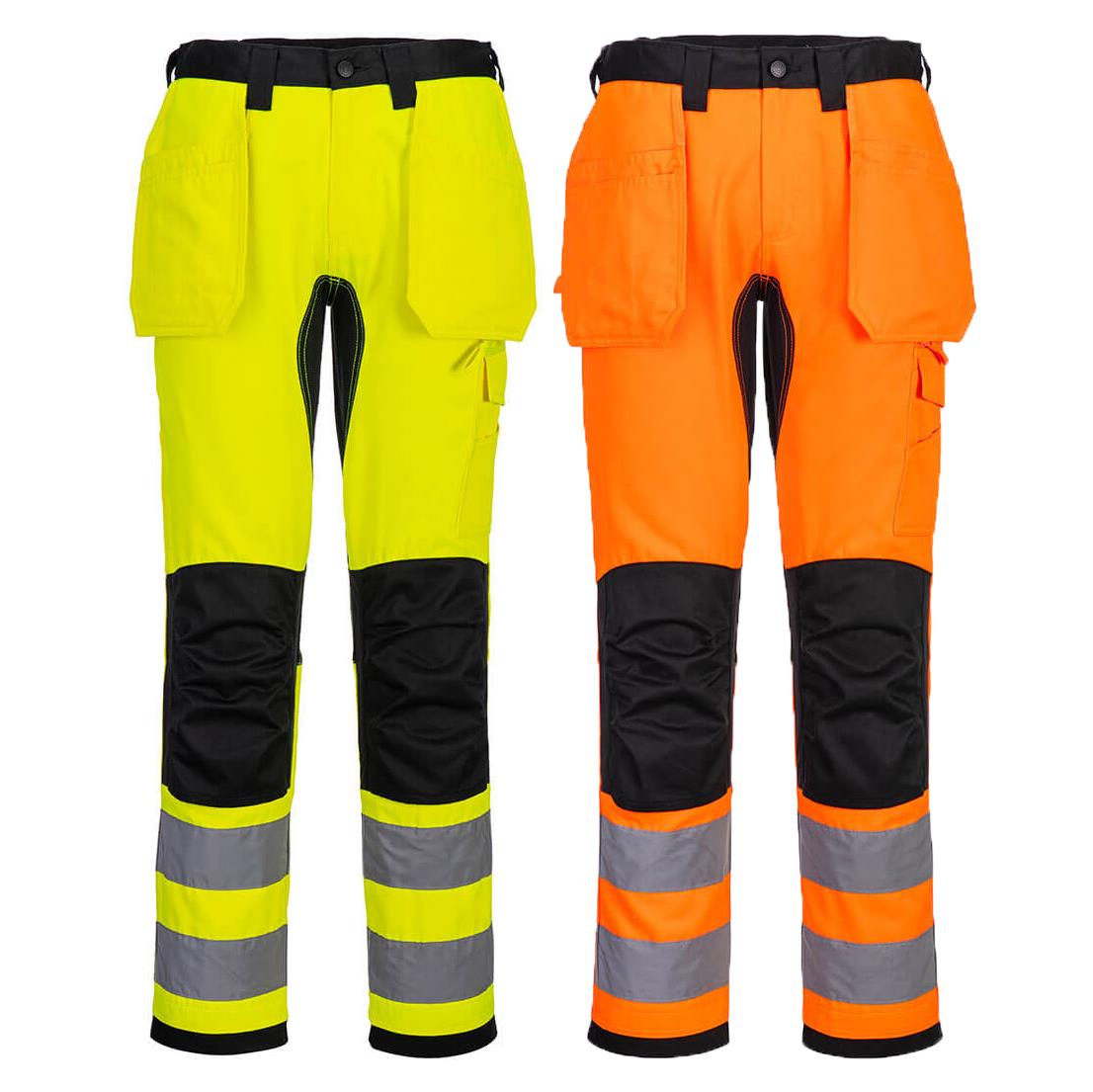 Portwest WX2 Eco Hi-Vis Holster Pocket Trousers